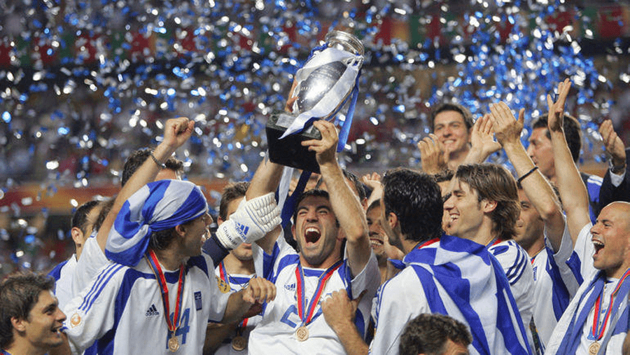 Сборная Греции выиграла Евро-2004